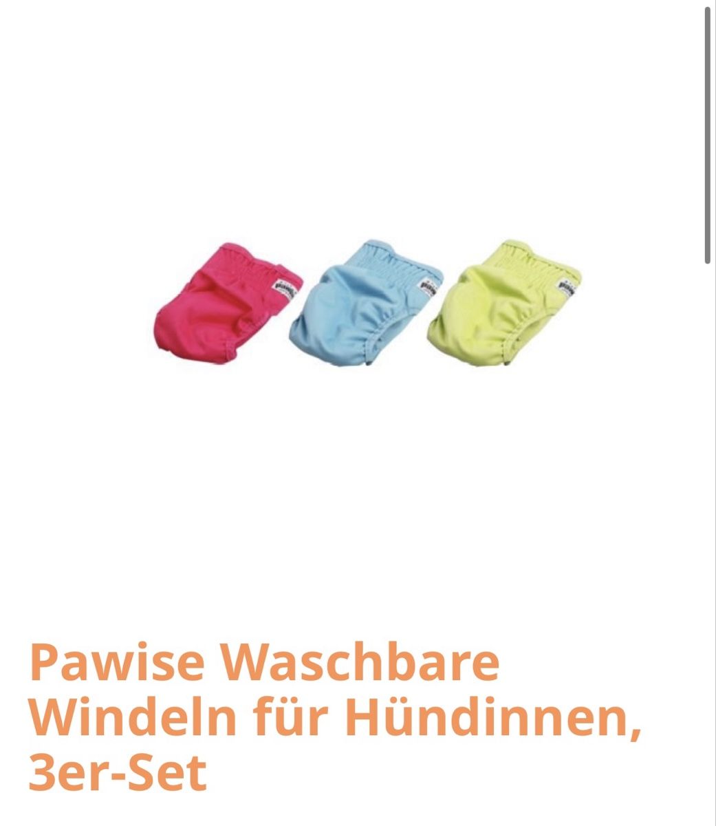 Secchi per pannolini & Pannolini: Hundewindeln bei Läufigkeit oder Inkontinenz – Nuovo (secondo la descrizione) da Gwatt (Thun) venduto da Billey85
