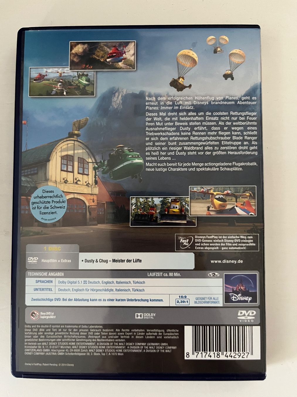 Tutti i DVDs: Disney | Planes 2 - Immer im Einsatz DVD 📀 – Nuovo (secondo la descrizione) da Sierre venduto da black.box 1