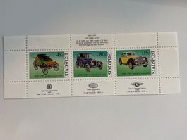 Briefmarken "100 Jahr Auto" - Stadspost, Top Zustand HOLLAND