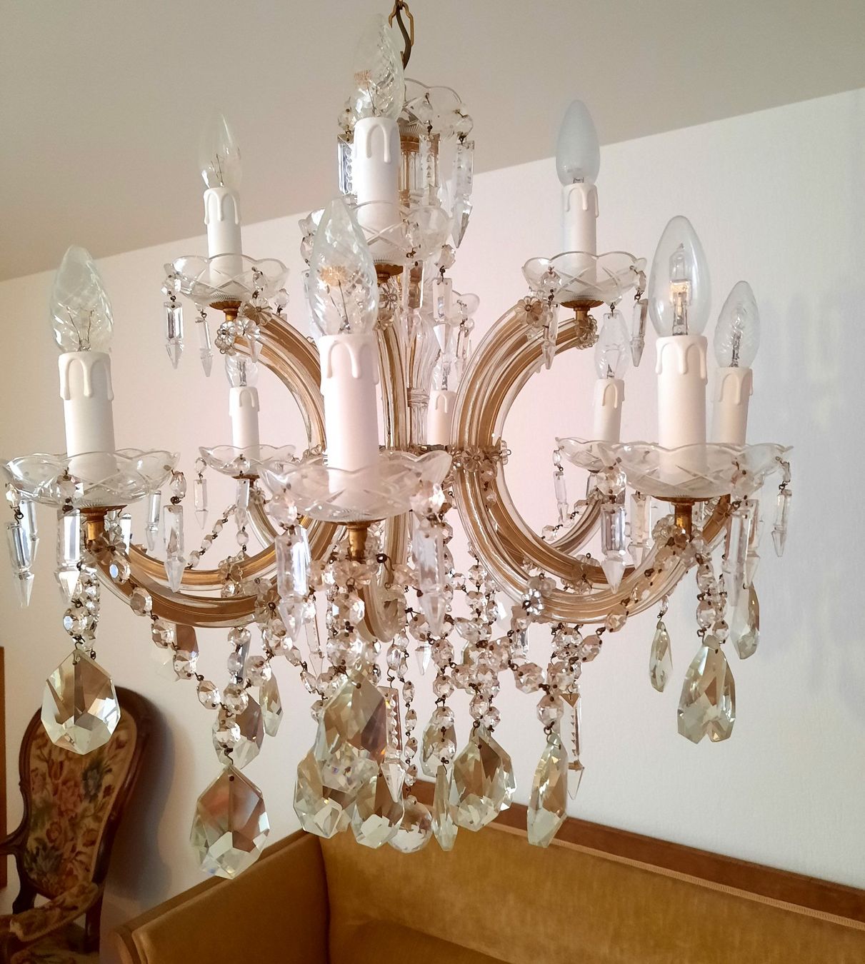 Lampadari & plafoniere: Kristalleuchter – Usato da Schöfflisdorf venduto da Lem1 2