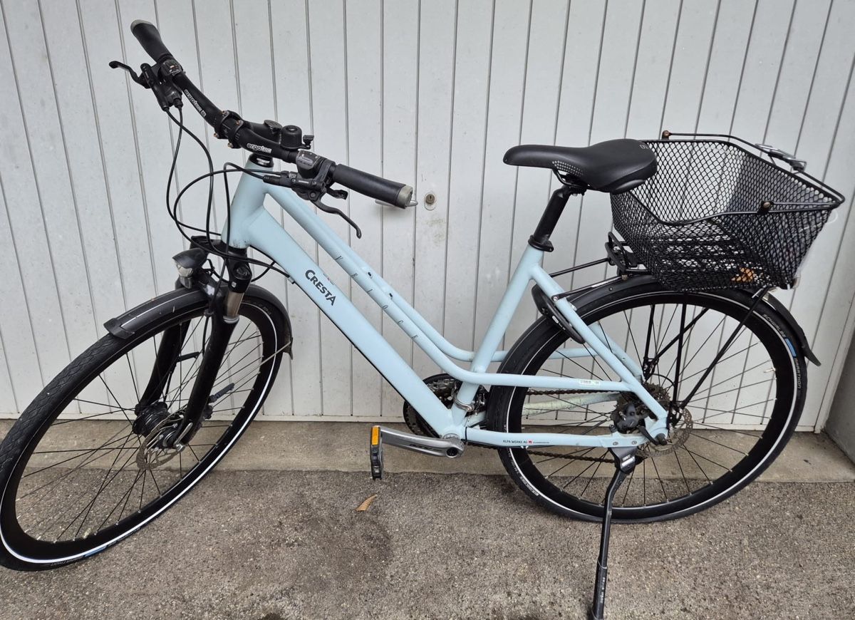 Cresta Biciclette: Cresta Alltagsvelo hellblau - Veloce Damen – Usato da Gibswil venduto da Engelsgleich