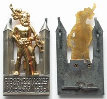LUZERN EIDGENÖSSISCHES SCHÜTZENFEST 1939 Medaille