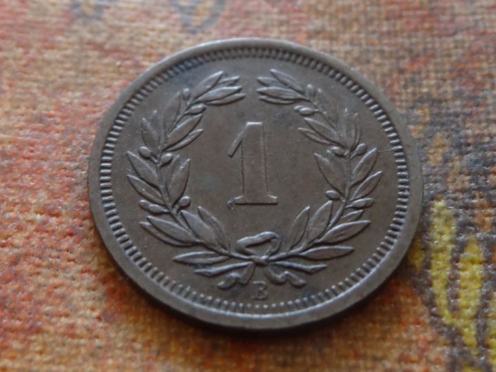 Tutti le monete: 1 Rp. 1928  (B) – Usato da Romanel-sur-Lausanne venduto da Swift13 1