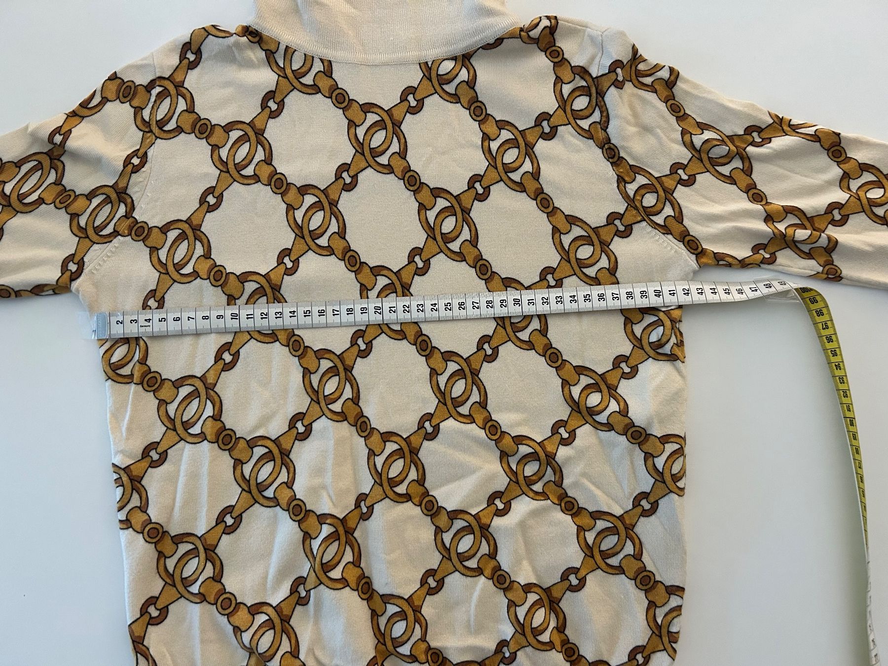 Twinset Maglioni & Felpe: Pull col roulé Twinset Imprimé Chaînes, Taille XS – Nuovo (secondo la descrizione) da Genève venduto da aur_ypb7 6