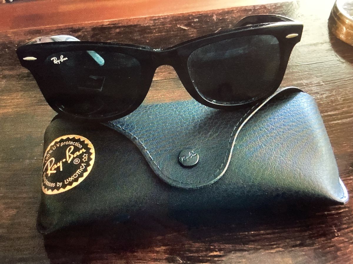 Ray-Ban Occhiali & Lenti: Ray Ban Wayfarer Schwarz – Nuovo (secondo la descrizione) da baden venduto da Let-it-flow1969 1