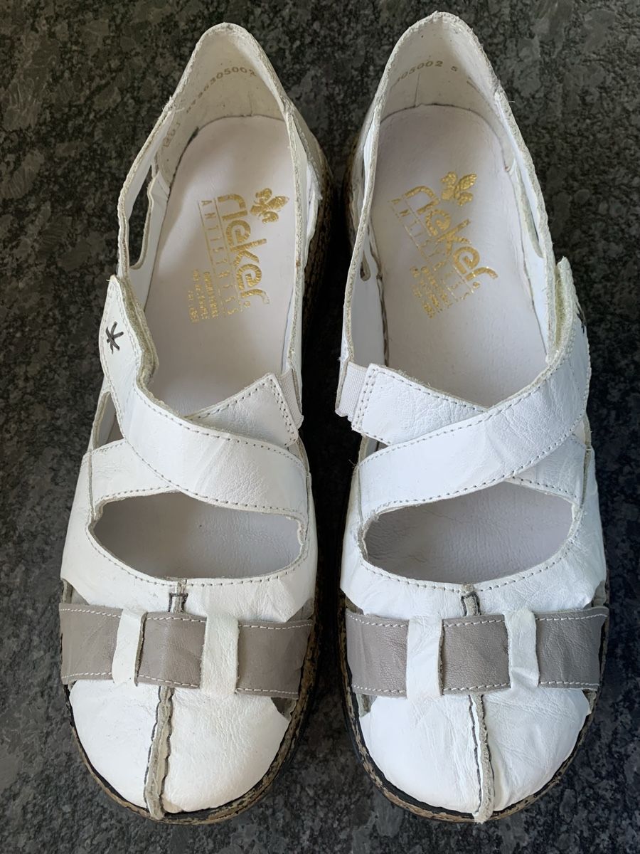 Rieker Scarpe da donna: Rieker Sommerschuh Neu Gr 40 – Nuovo e nell'imballaggio originale da Thun venduto da Chrabu 2