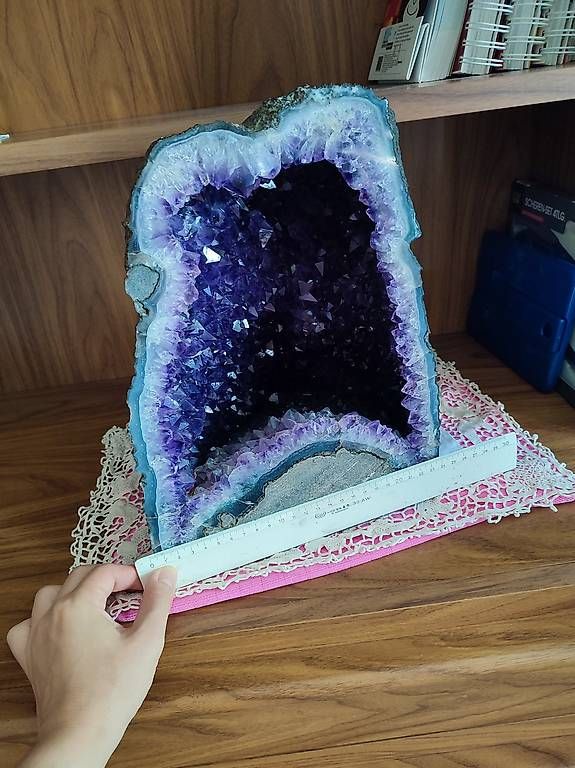 Minerali & Pietre curative: Wunderschöne, grosse Amethyst Druse - 12 kg – Usato da Esslingen venduto da j_hkpg5 3