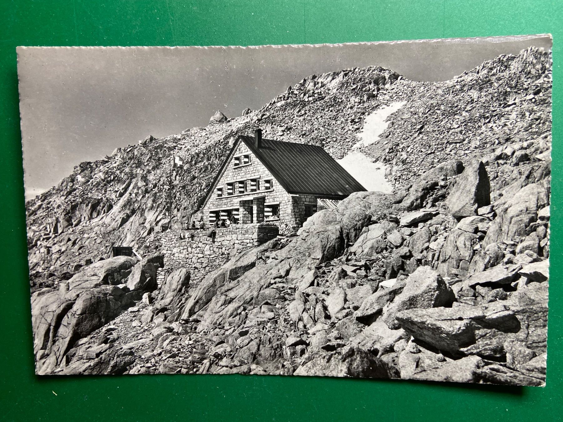 Cartoline postali: Cabane C.A.S. du Trient – Usato da Steg VS venduto da _vinci_
