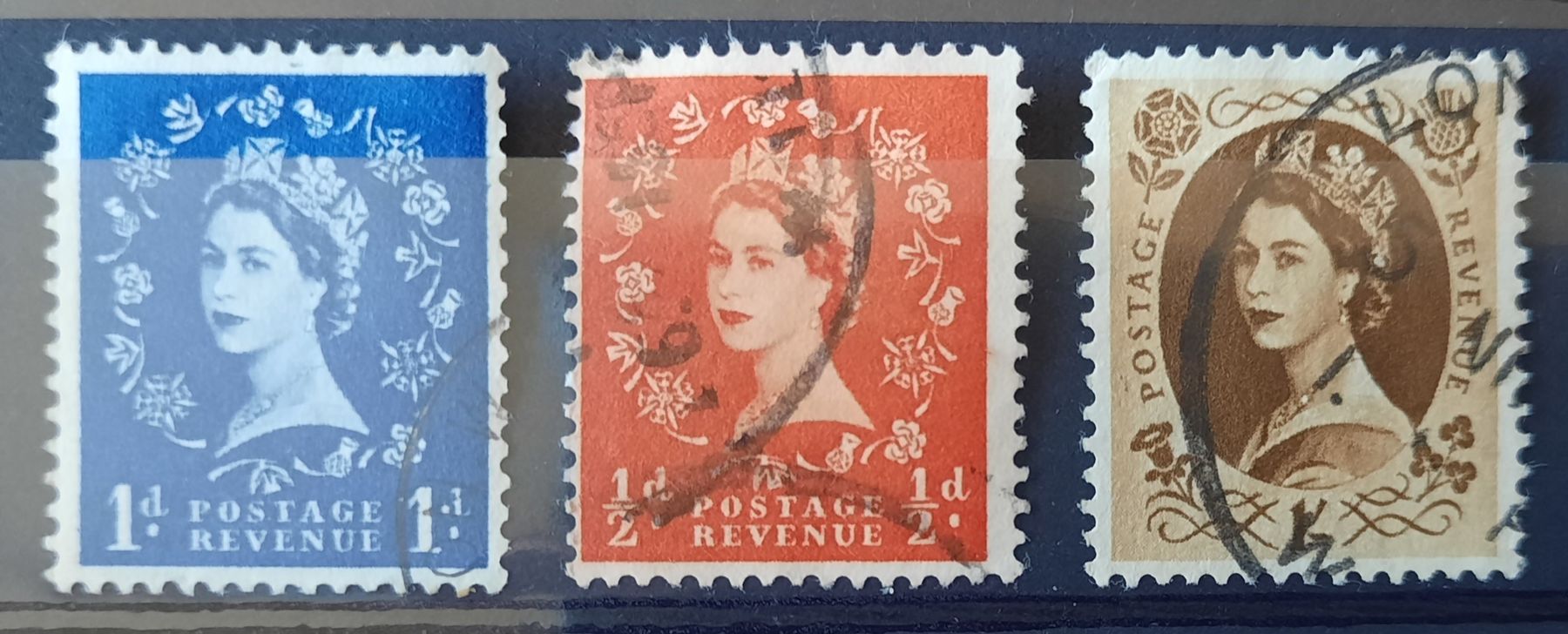 Tutti i francobolli: 5-22-3 Timbres anglais. Divers. – Usato da GENEVE venduto da Pjeronimo 1