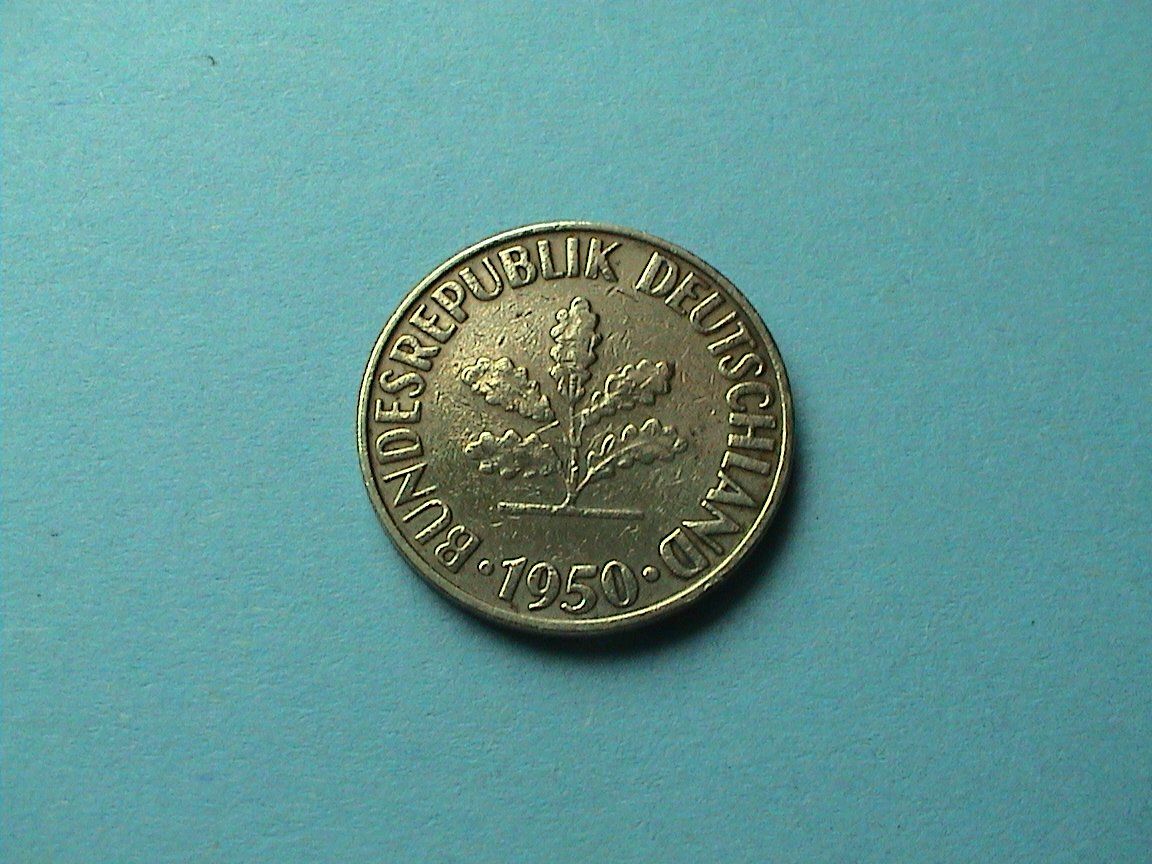 Tutti le monete: 10 Pfennig - Deutschland 1950 C – Usato da Reinach BL venduto da Dexy62