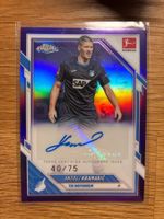 Topps Chrome Andrej Kramaric Hoffenheim Autogramm /75