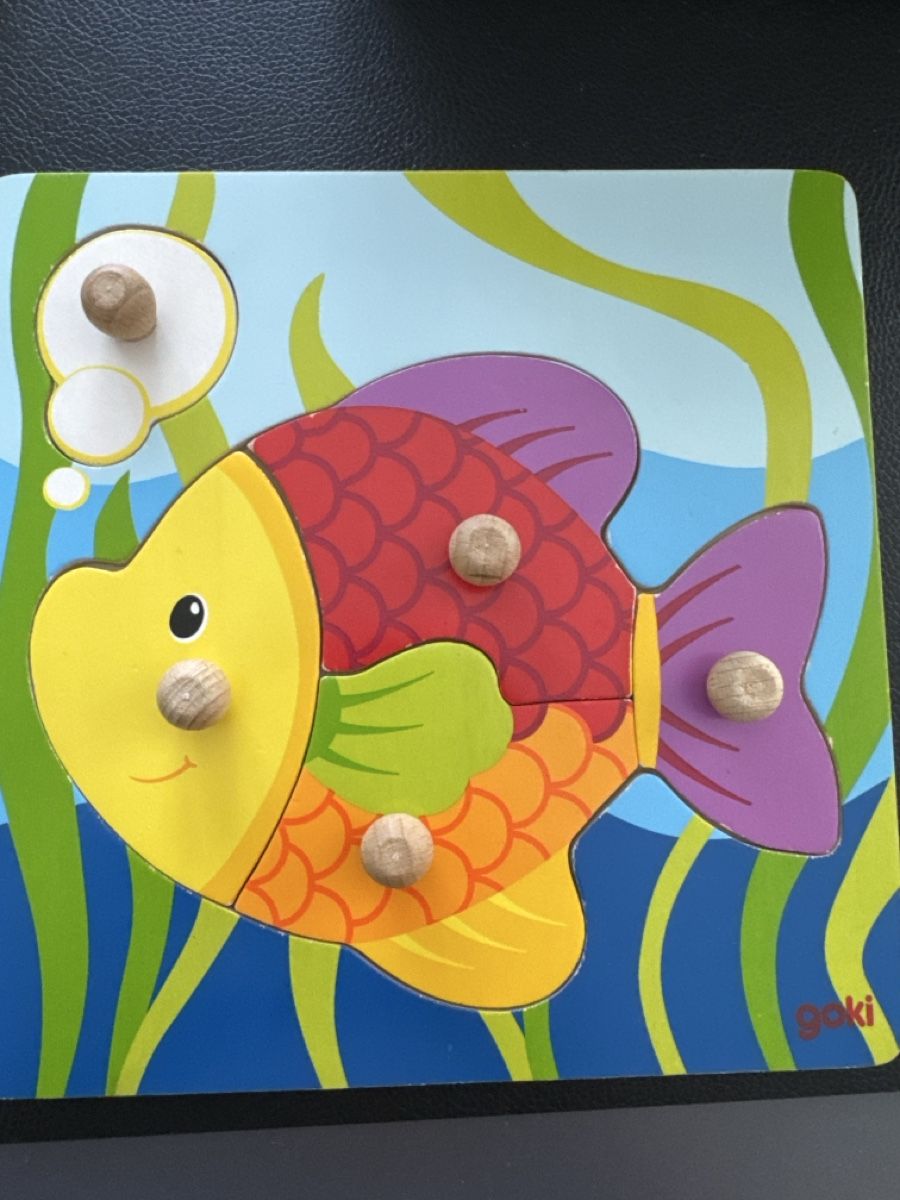 Puzzles: goki Puzzle Fisch Holz Kinderpuzzel – Neu (gemäss Beschreibung) aus Kölliken von Nando_Nando