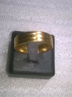 ring edelsthal vergoldet,,,glanzig