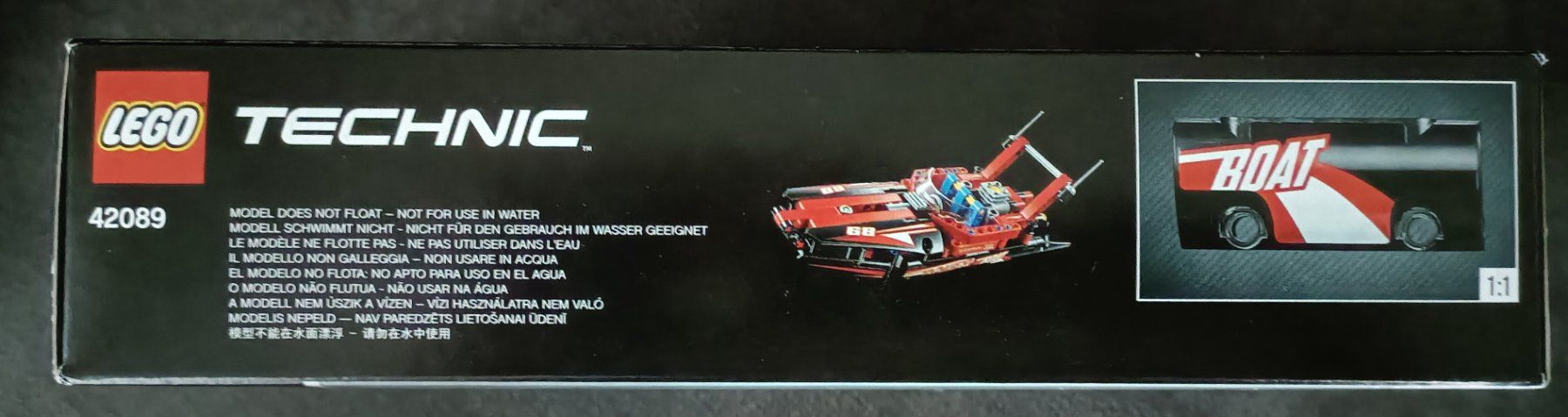 Lego Kit di costruzioni: LEGO  42089 Rennboot – Nuovo e nell'imballaggio originale da Werthenstein venduto da Luzernerdeal 2