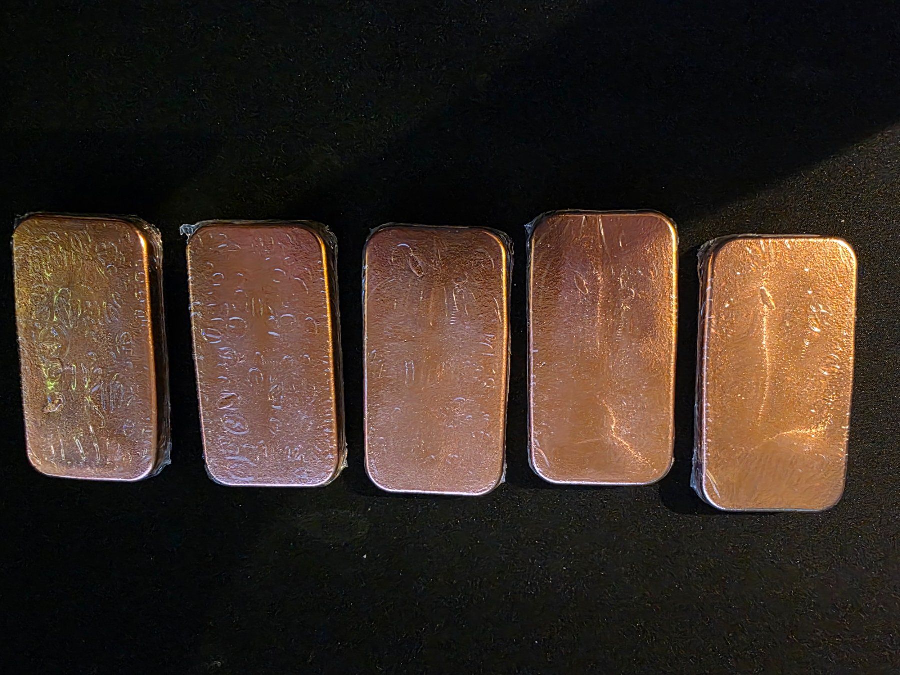 Kupferbarren 1 Troy Oz (31,1 G) – 99,9% Reines Kupfer – Mit Acryl-Schutzgehäuse – Ideal Für Elementsammlung, Inlays & Als Geschenk