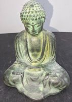 Dhyana-Buddha aus Ton antik Asiatika