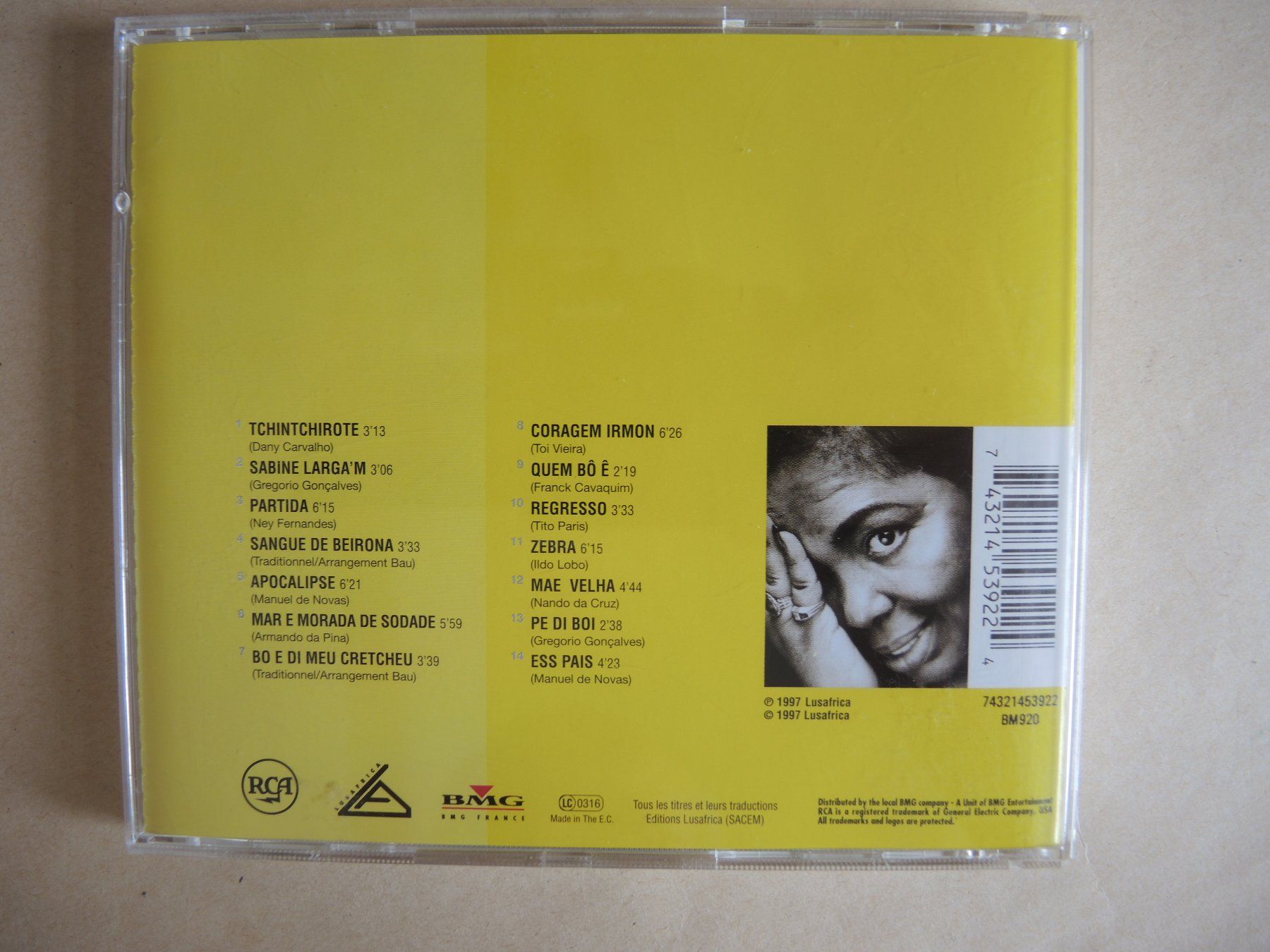 CD: CD cesaria evora - CABO VERDE – Usato da Rorschach venduto da maeck8 2