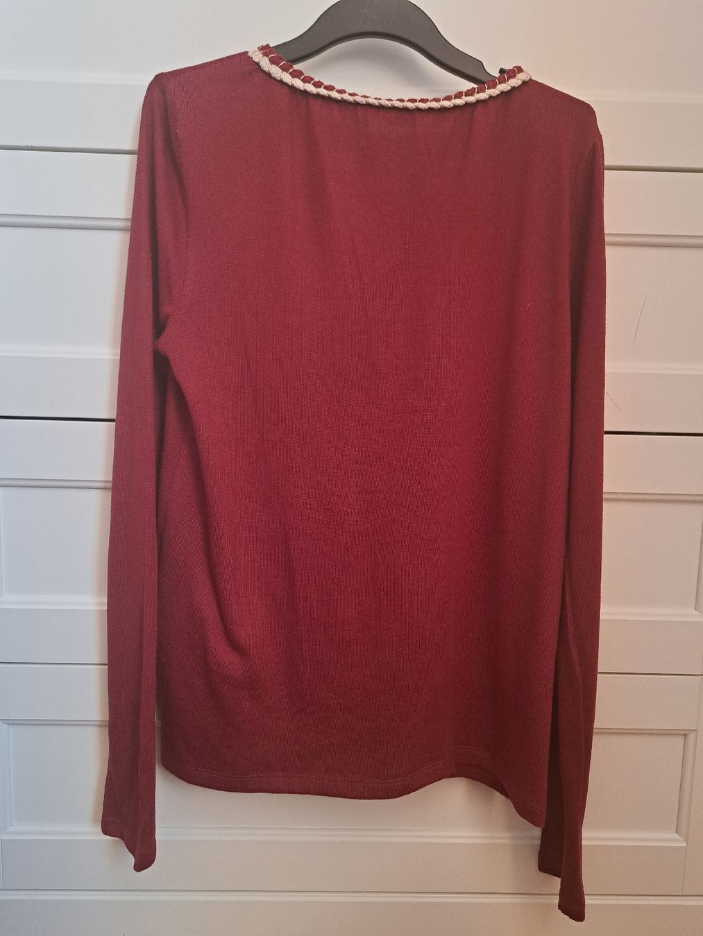 Blusen: Shirt Grösse S/M SPRINGFIELD bordeaux rot – Gebraucht aus Zürich von dph_r9t2 1