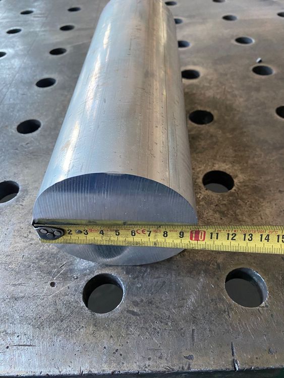 Aluminium Rundstäbe 10mm X 300mm | 5 Stück | 6061 Legierung | Für DIY & Modellbau