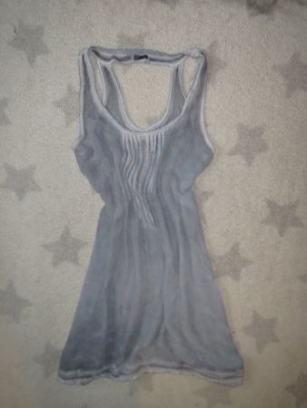 NEUES stylisches NILE Damen Kleid 100% SEIDE Gr S