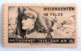 Soldatenmarke 2.WK, Sappeur Kp II/6, Aufdr, Wi Sap 29