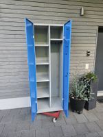 Spind Bisley Metallschrank blau 180x60x50 cm gebraucht