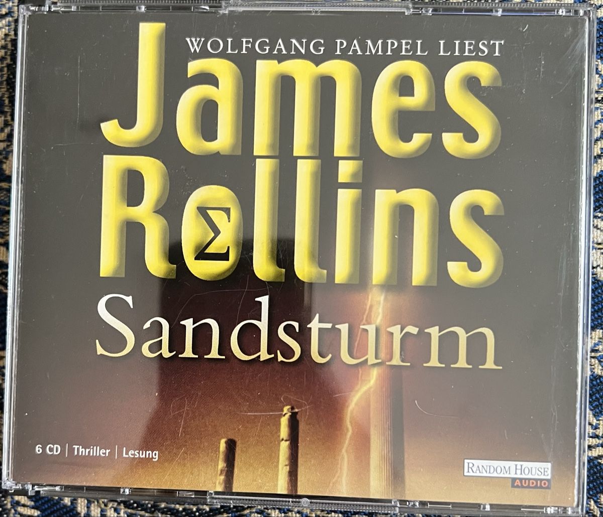Hörbücher: James Rollins Sandsturm 6 CDs Thriller – Gebraucht aus Basel von Caramelbonbon
