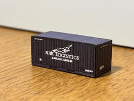 e1452: Container, aus Spezialkarton (Spur N)
