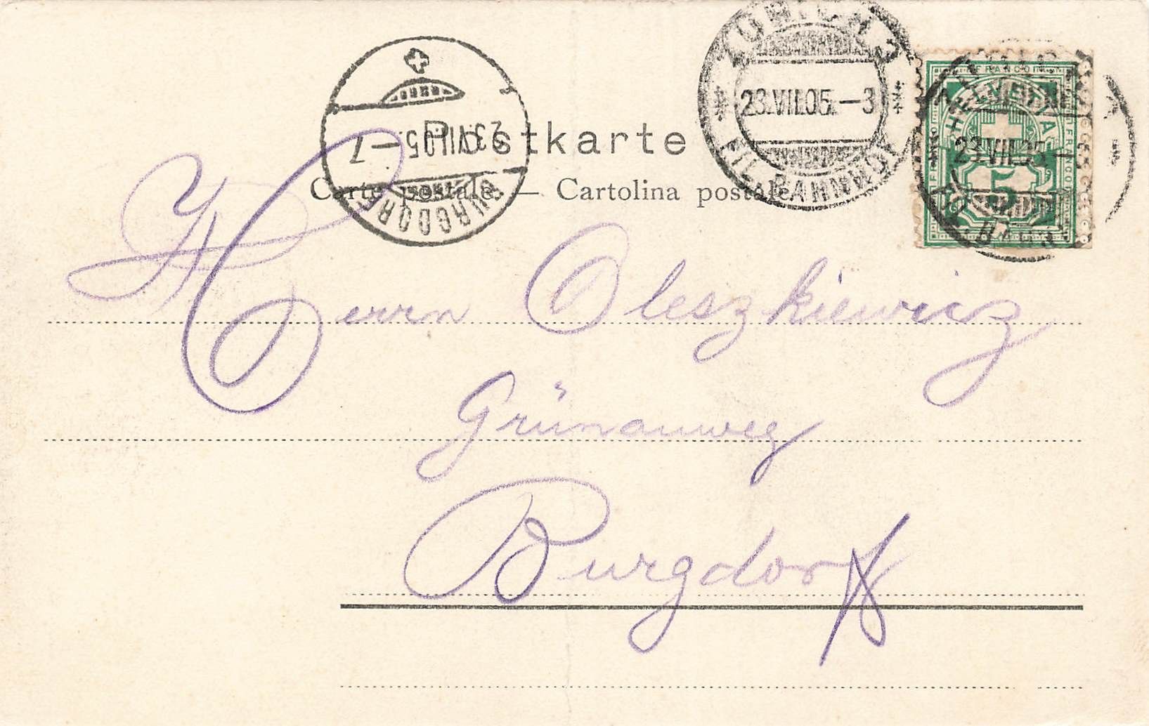 Cartoline postali: Zurich Bahnhof anime – Usato da Biasca venduto da Blenio71 1
