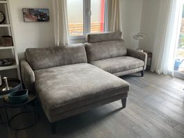 Hochwertige Wohnecke mit Relaxer