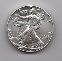 (1328) USA, 1 Eagle Silber Unze, 2017, stgl