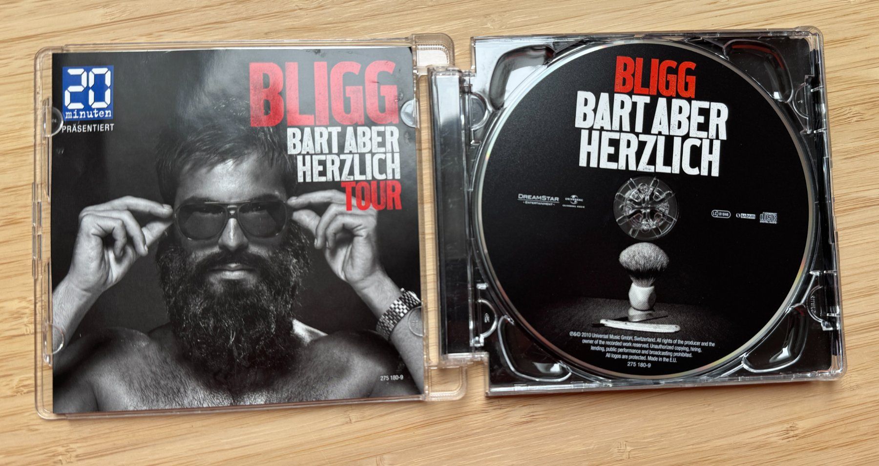 CD: Bligg Album, Bart aber herzlich, CD – Usato da Winterthur venduto da YaV 2