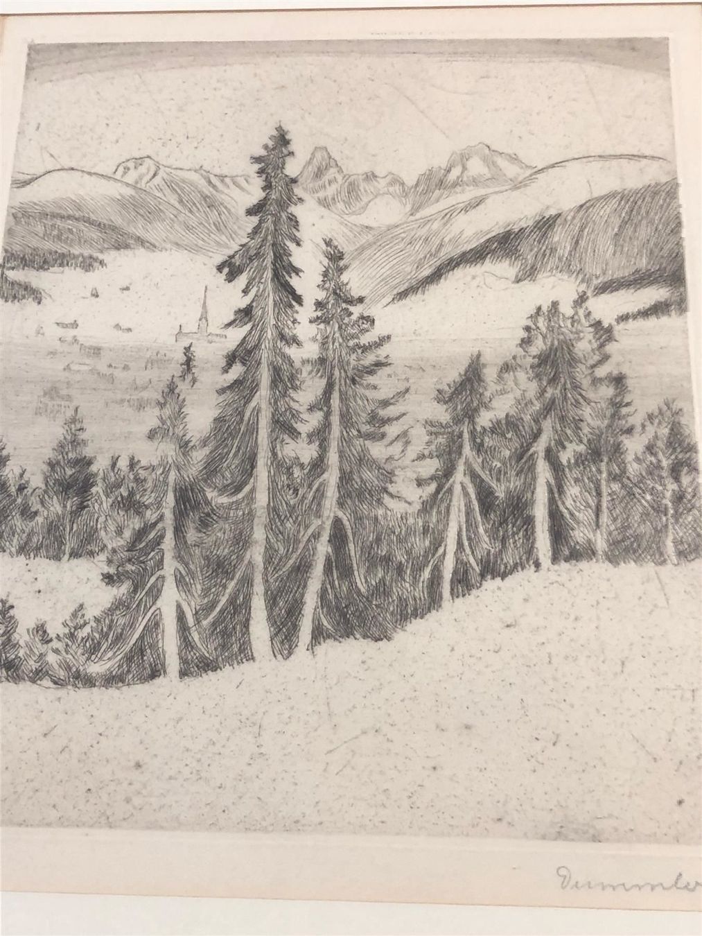 Dipinti: (p) DUMMLER Hermann 1875-1944 signiert – Usato da Bern venduto da Jwpm66 1