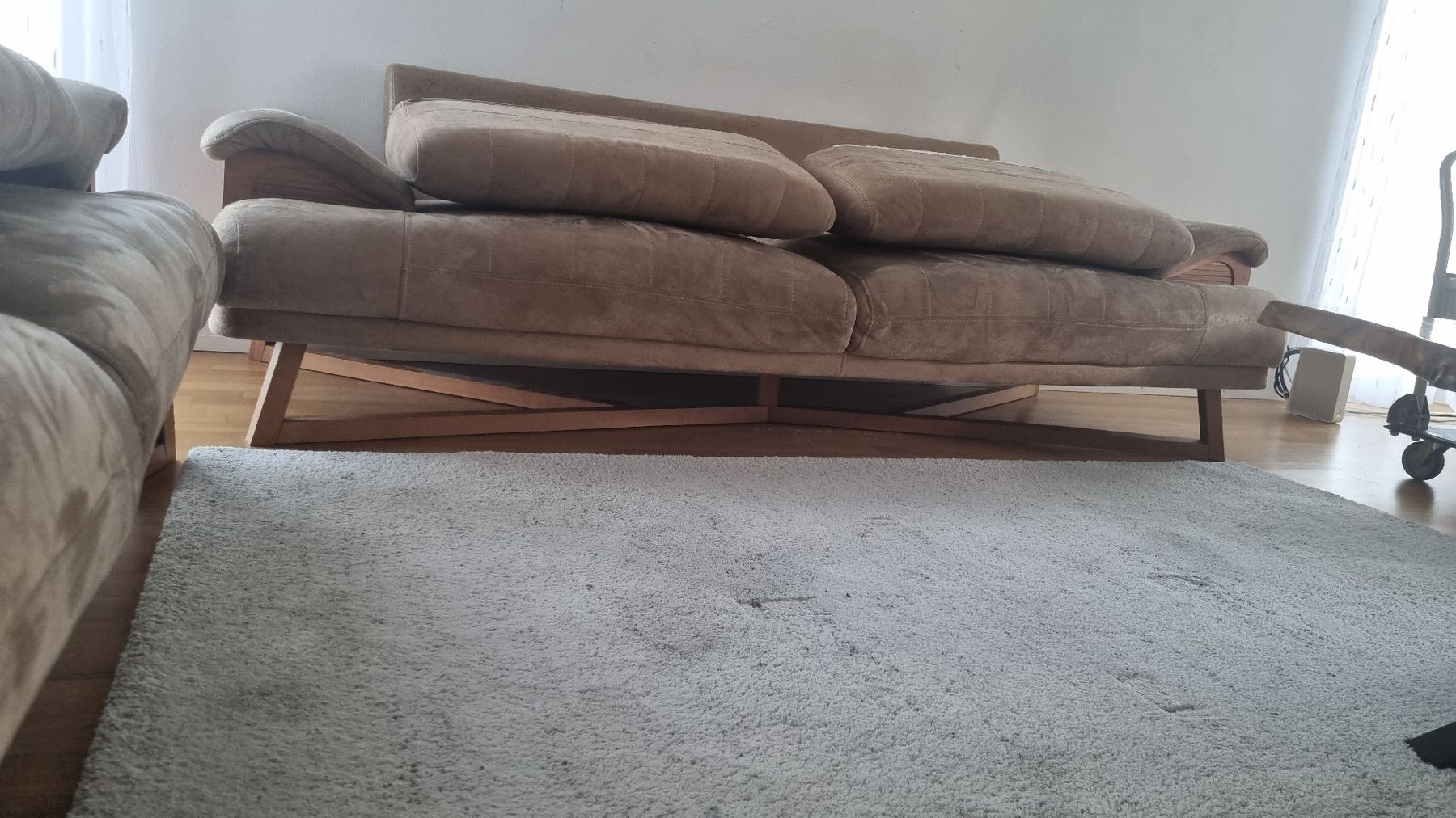 Divani: 2x 3er Sofas - hellbraun, guter Zustand – Usato da Glattbrugg venduto da comab 5