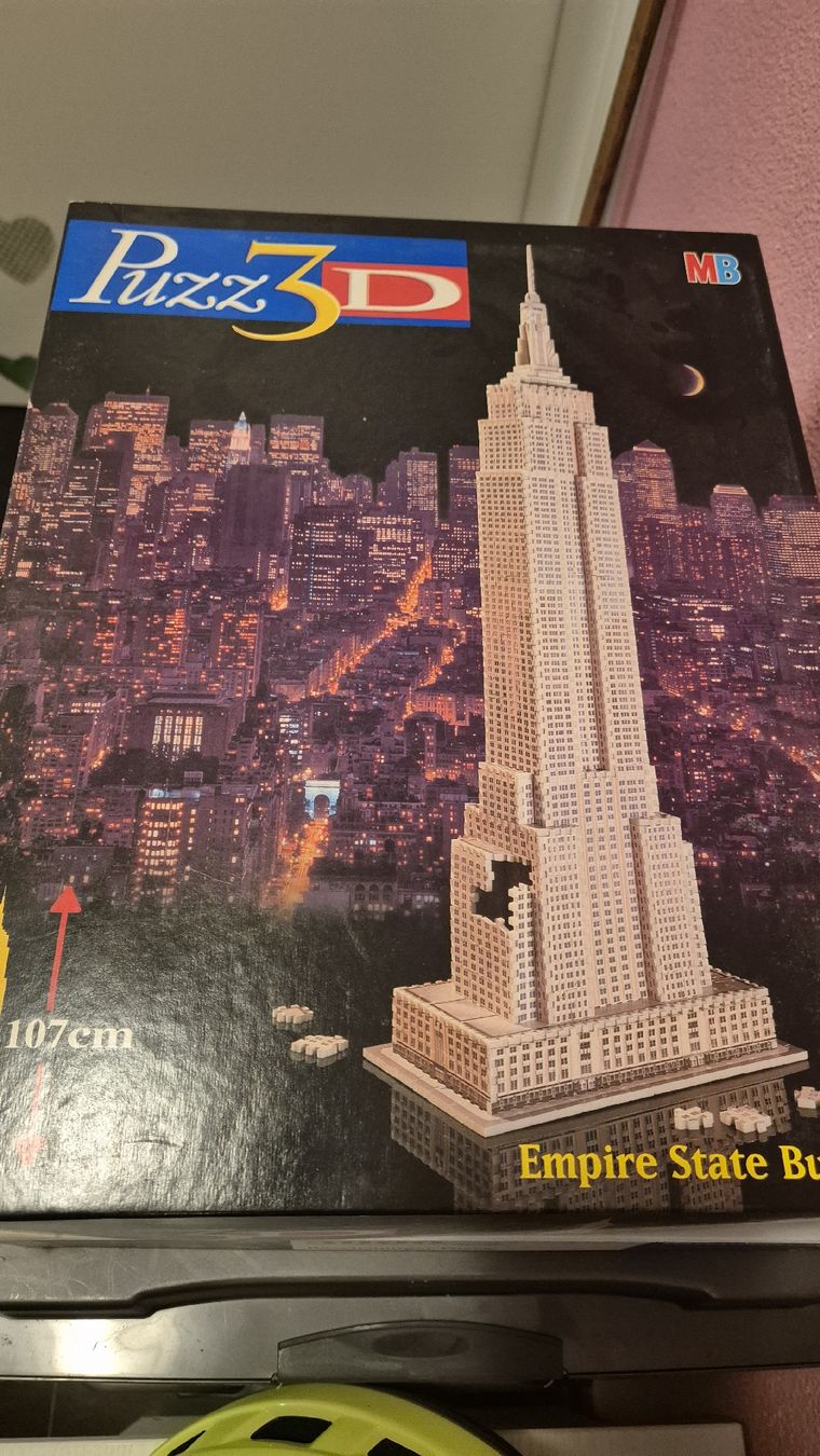 Puzzle: MB Puzzle 3D Empire State Building – Usato da Schafisheim venduto da LittleZwerg 2