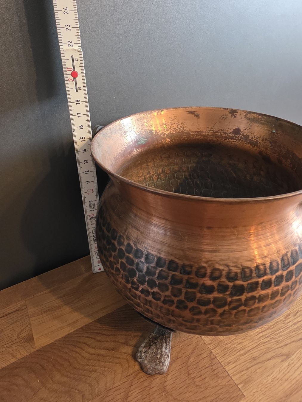 Pentole: Rustikaler Kupfertopf, mit Charakter! – Usato da Laufenburg venduto da may_r2st 1