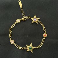 18KGP Stern Zirkonia Armkette
