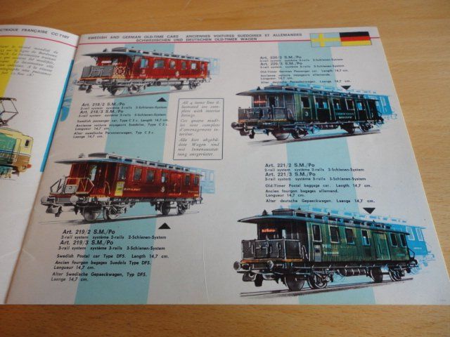 Pocher Modellini di ferrovie: Pocher Katalog 1964/65 – Usato da Wittenwil venduto da trixmartin 6