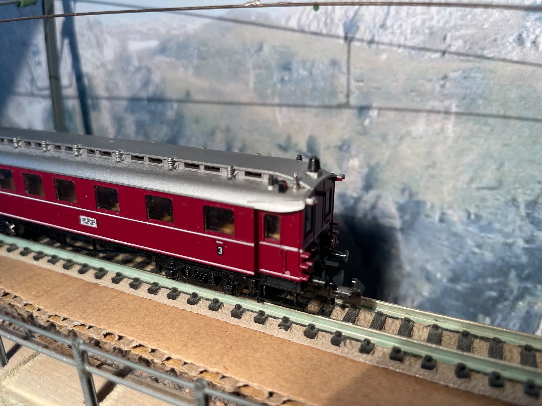 Trix Modellini di ferrovie: Minitrix 2994 E-Triebwagen ET 87 der DB Spur N – Usato da Rorschach venduto da Karotten 3