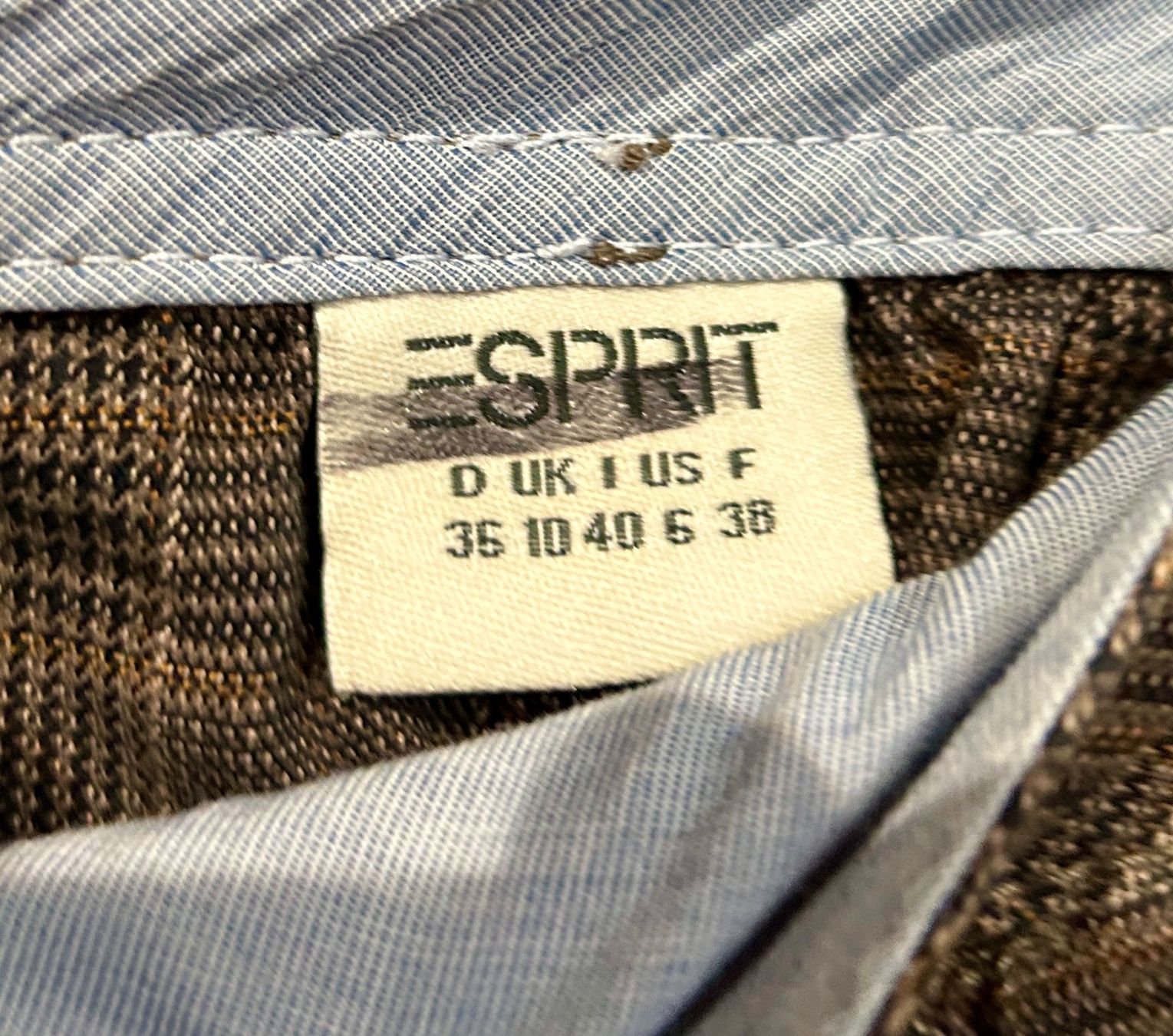 Esprit Gonne: Karierter Rock von Esprit Gr. 36 – Usato da Oberrüti venduto da silvester3112 1