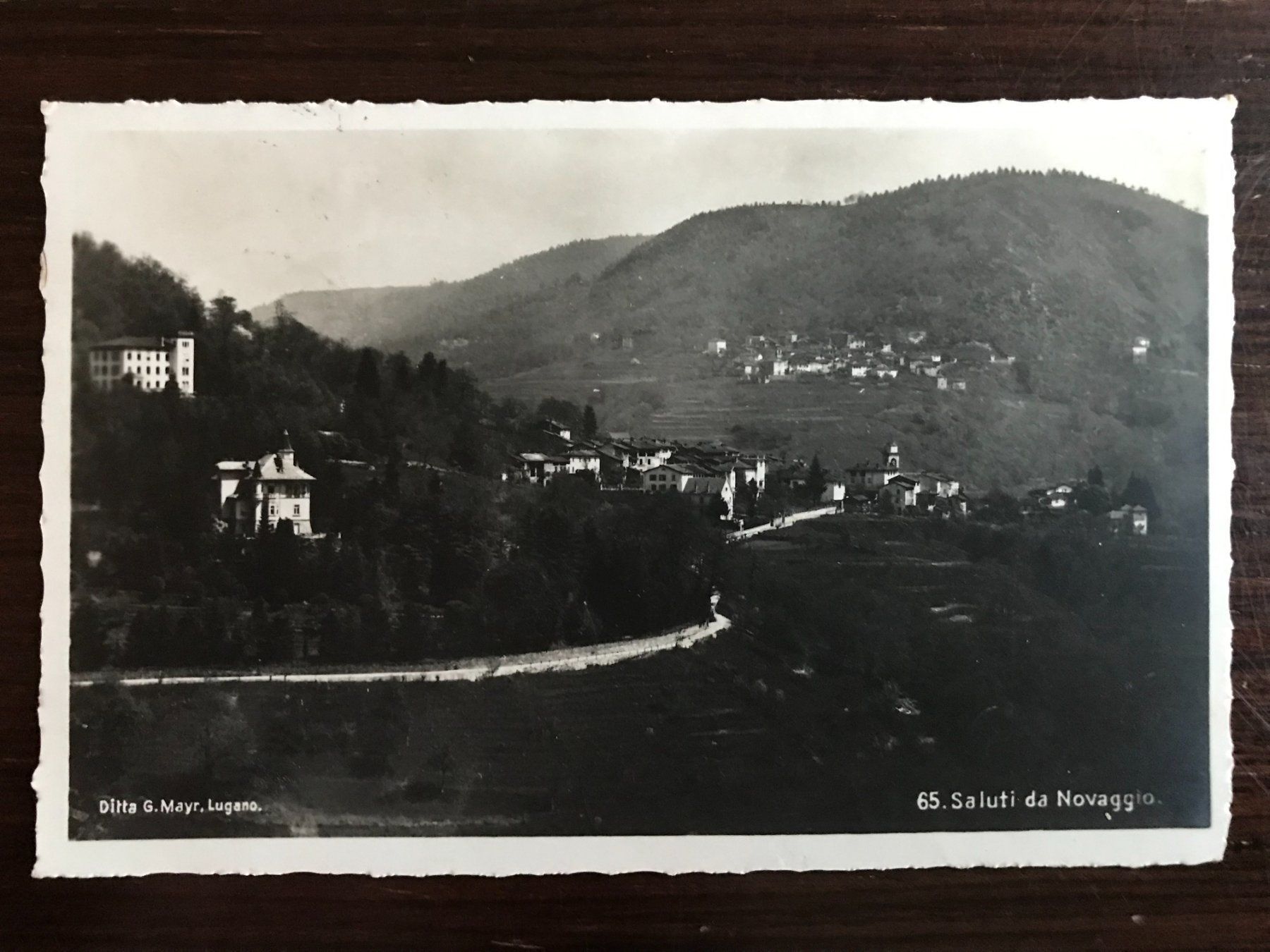 Cartoline postali: Saluti da Novaggio POSTA MILITARE 1929 – Usato da Wald ZH venduto da TLILEF