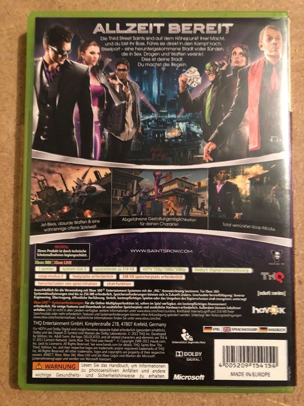 Spiele: Saints Row The Third für Xbox 360 – Gebraucht aus Kestenholz von Mad18 1