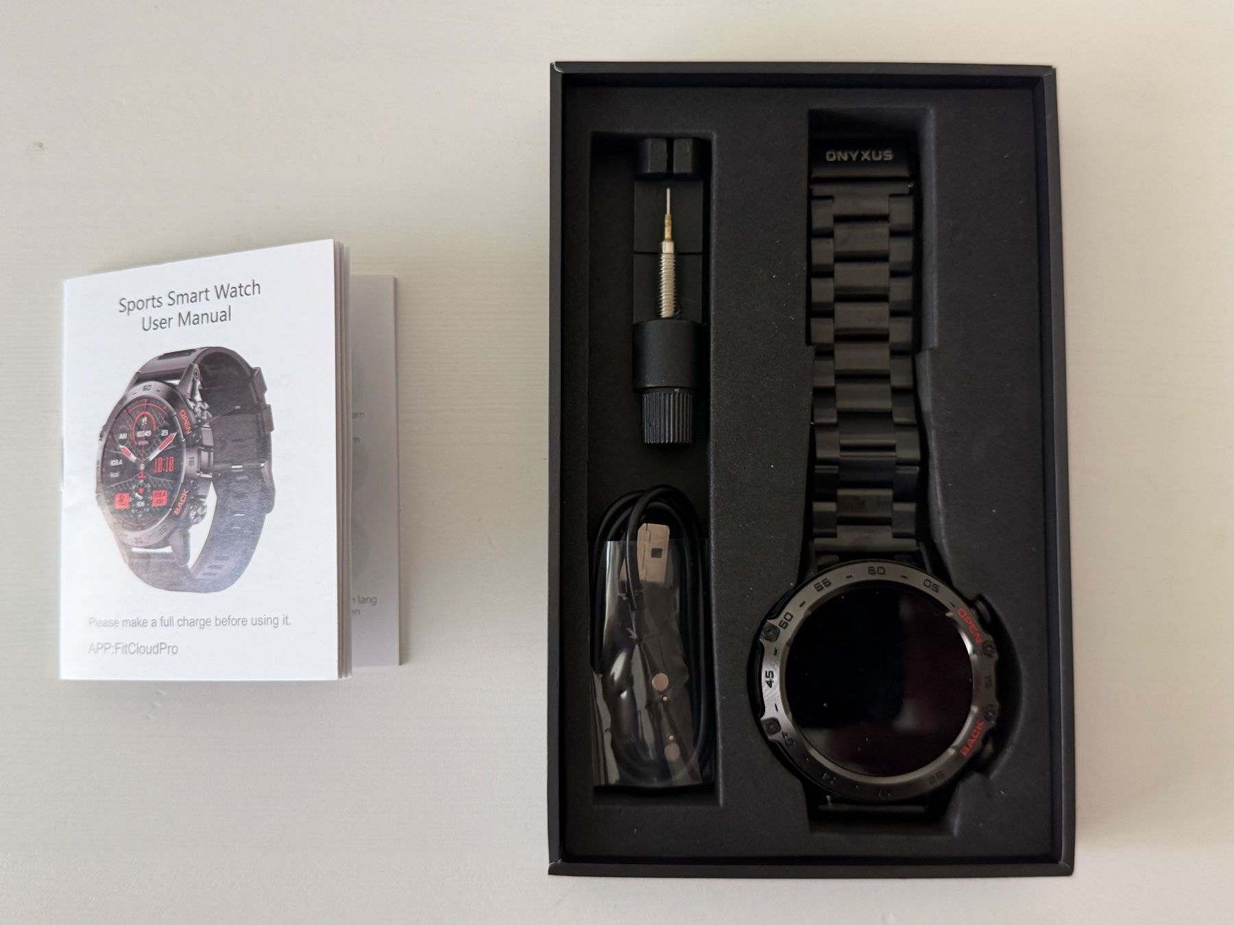 Smartwatch: ONYXUS Smartwatch FitForce K52 – Neu (gemäss Beschreibung) aus Rotkreuz von QuadrifoglioNero 1