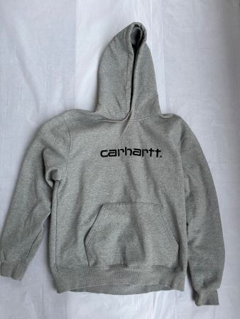 Carhartt Script Hoodie - Grösse L - Grau