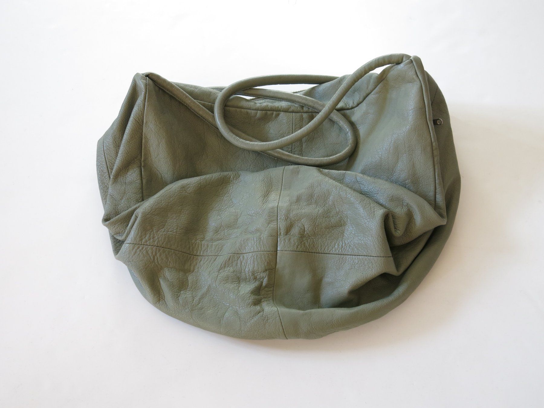 Borse da donna: Sac YAYA en cuir gris clair – Usato da Neuchâtel venduto da heloisa 2