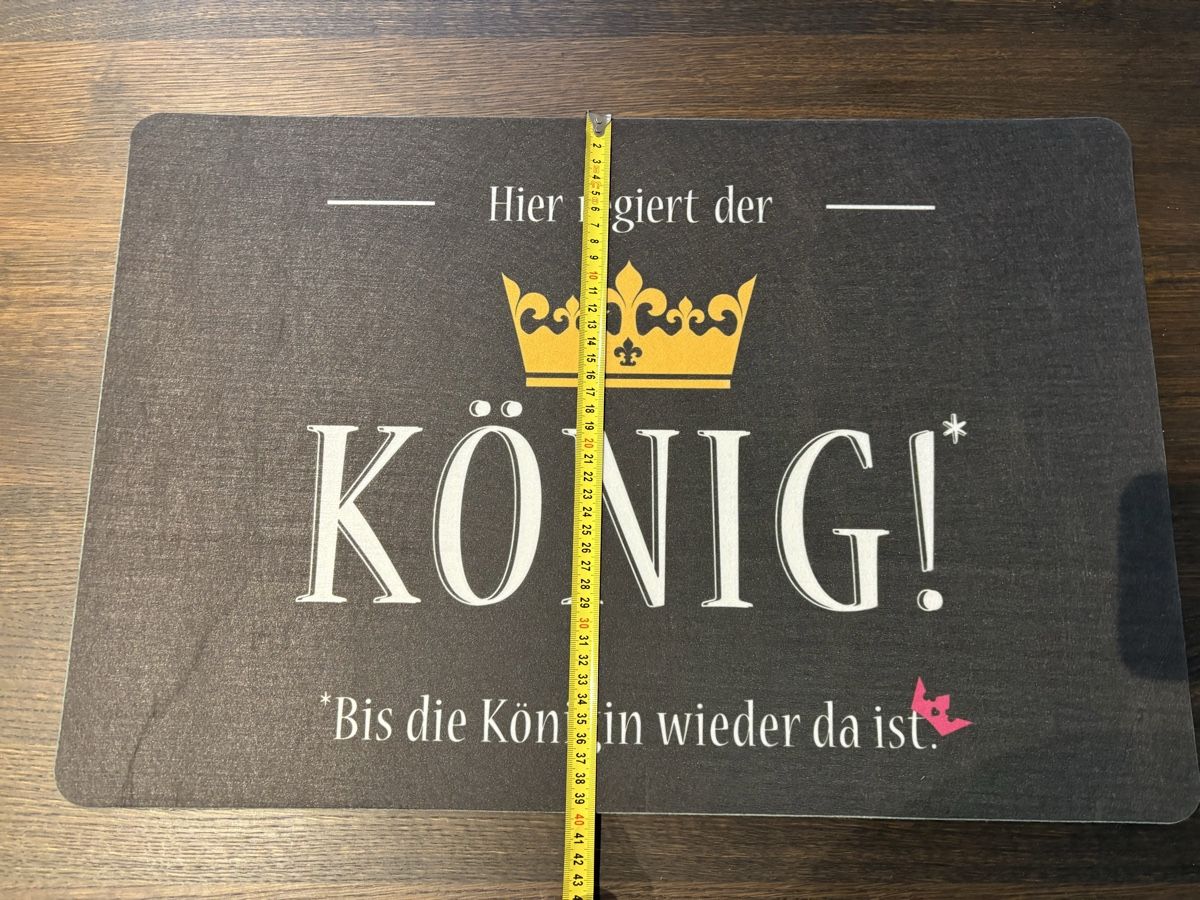 Tappeti: Türvorleger mit Spruch – Nuovo (secondo la descrizione) da Bäretswil venduto da Coco83 1