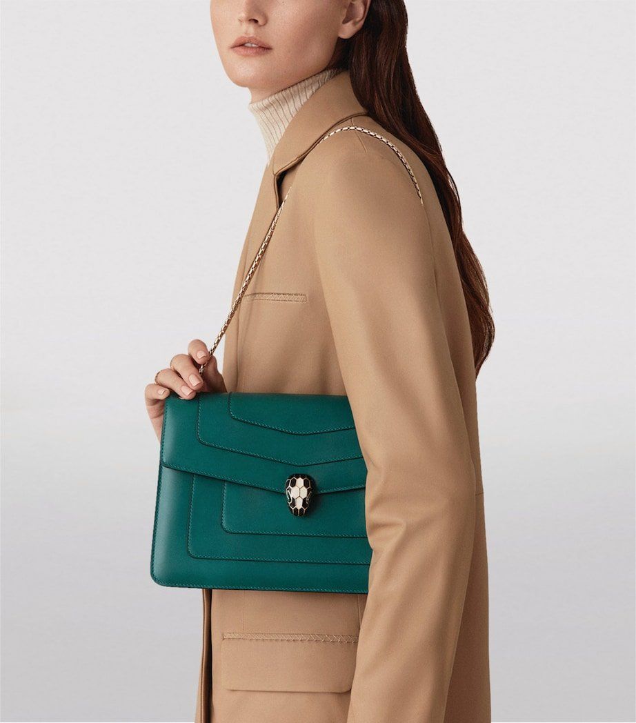Bulgari Borse da donna: Bvlgari Serpenti Forever medium shoulder bag – Usato da Luzern venduto da miletas89 9