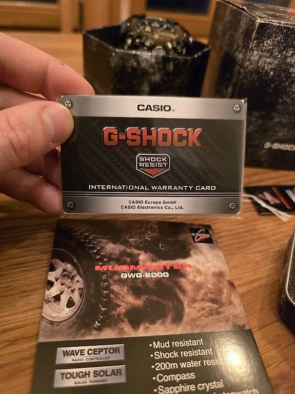 Montres: Casio GWG-2000 Mudmaster – D'occasion à Milken par Swissarmyknife89 3