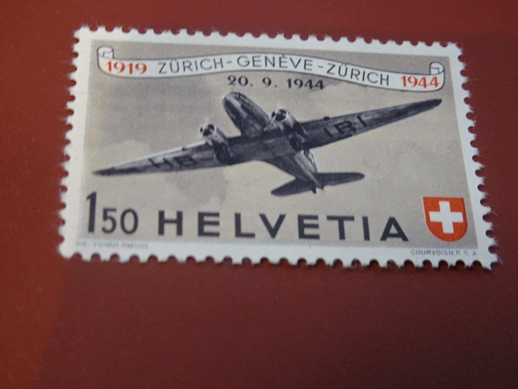 Alle Briefmarken: SCHÖNE WERTE FLUGPOST, POSTFRISCH, 1944/1946/1947/1949 – Gebraucht aus Eschenbach SG von eDaisy 1