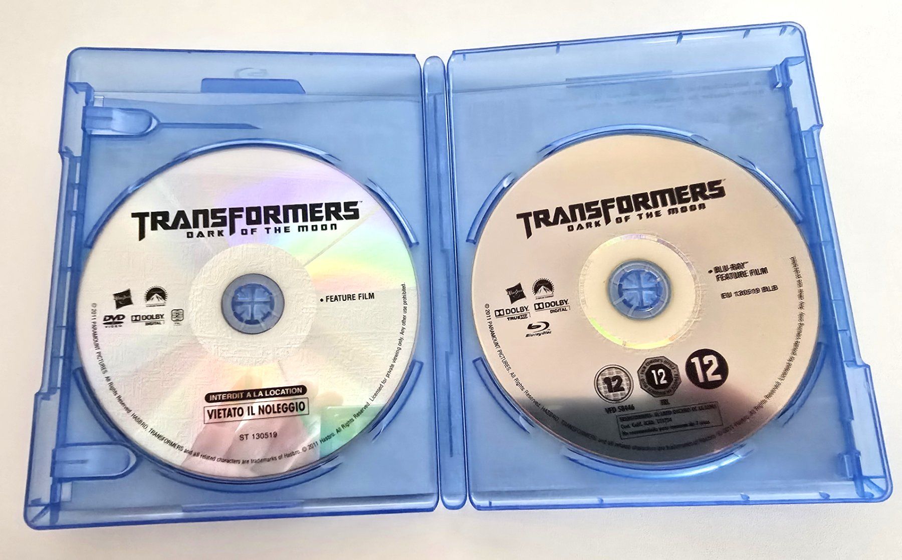 Tutti i DVDs: Blu-Ray Transformers 1 - 2 & 3 – Usato da La Chaux-de-Fonds venduto da Cokecollection 5